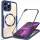 Techsuit - ColorVerse 360 MagSafe tok kijelzővédővel - iPhone 13 Pro Max - Kék