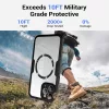 Techsuit - ColorVerse 360 MagSafe tok kijelzővédővel - iPhone 16 - Rózsaszín