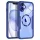 Techsuit - ColorVerse 360 MagSafe tok kijelzővédővel - iPhone 16 - Kék