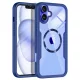 Techsuit - ColorVerse 360 MagSafe tok kijelzővédővel - iPhone 16 - Kék