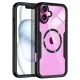 Techsuit - ColorVerse 360 MagSafe tok kijelzővédővel - iPhone 16 Plus - Fekete