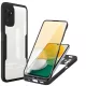 Techsuit - ColorVerse 360 tok kijelzővédővel - Samsung Galaxy A13 5G / A04s - Fekete