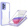 Techsuit - ColorVerse 360 tok kijelzővédővel - Samsung Galaxy A53 5G - Lila