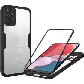   Techsuit - ColorVerse 360 tok kijelzővédővel - Samsung Galaxy A13 4G - Fekete