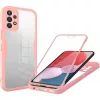 Techsuit - ColorVerse 360 tok kijelzővédővel - Samsung Galaxy A13 4G - Rózsaszín