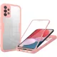 Techsuit - ColorVerse 360 tok kijelzővédővel - Samsung Galaxy A13 4G - Rózsaszín