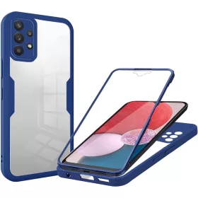   Techsuit - ColorVerse 360 tok kijelzővédővel - Samsung Galaxy A13 4G - Kék