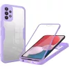 Techsuit - ColorVerse 360 tok kijelzővédővel - Samsung Galaxy A13 4G - Lila