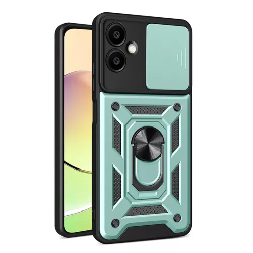 Techsuit - CamShield ütésálló tok - Samsung Galaxy A06 - Zöld