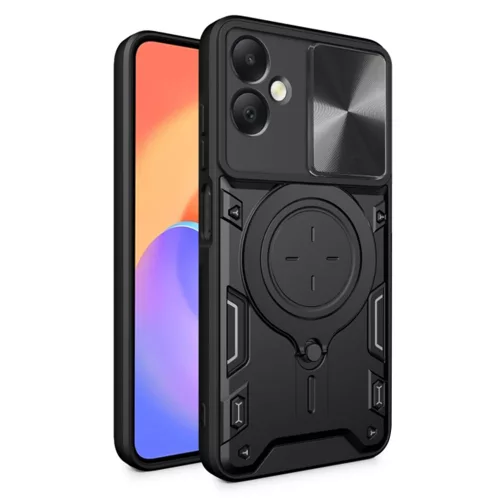 Techsuit - CamGuard Pro tok ütésálló tok - Samsung Galaxy A06 - Fekete