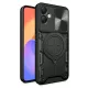 Techsuit - CamGuard Pro tok ütésálló tok - Samsung Galaxy A06 - Fekete