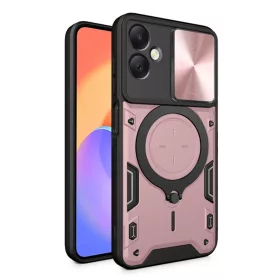   Techsuit - CamGuard Pro tok ütésálló tok - Samsung Galaxy A06 - Rosegold