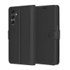 Techsuit - Leather Folio kinyitható tok - Samsung Galaxy A16 4G / A16 5G - Fekete