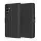 Techsuit - Leather Folio kinyitható tok - Samsung Galaxy A16 4G / A16 5G - Fekete