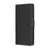 Techsuit - Leather Folio kinyitható tok - Samsung Galaxy A16 4G / A16 5G - Fekete