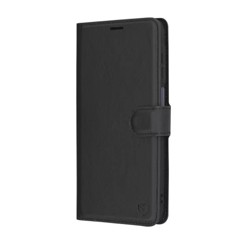 Techsuit - Leather Folio kinyitható tok - Samsung Galaxy A16 4G / A16 5G - Fekete