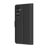 Techsuit - Leather Folio kinyitható tok - Samsung Galaxy A16 4G / A16 5G - Fekete