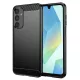 Techsuit - Carbon szilikon tok - Samsung Galaxy A16 4G / A16 5G - Fekete