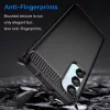 Techsuit - Carbon szilikon tok - Samsung Galaxy A16 4G / A16 5G - Fekete