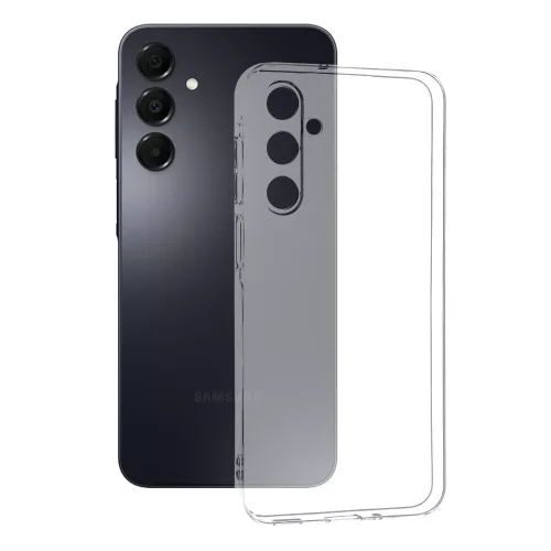 Techsuit - Clear Silicone tok - Samsung Galaxy A16 4G / A16 5G - Átlátszó