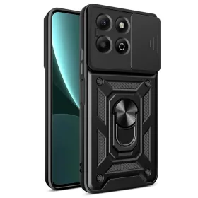 Techsuit - CamShield ütésálló tok - Honor X6b - Fekete