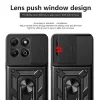 Techsuit - CamShield ütésálló tok - Honor X6b - Fekete