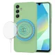 Techsuit - SoftFlex MagSafe tok - Samsung Galaxy A16 4G / A16 5G - Mentazöld