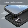 Techsuit - Carbon szilikon tok - OnePlus Nord 4 - Fekete