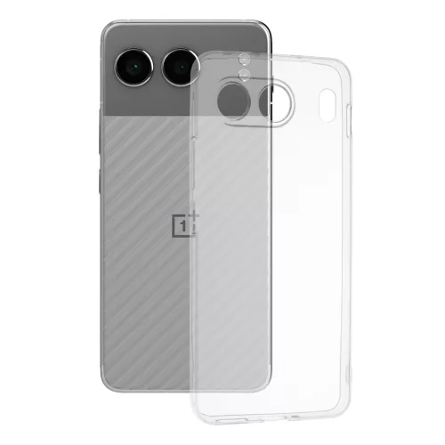 Techsuit - Clear Silicone tok - OnePlus Nord 4 - Átlátszó