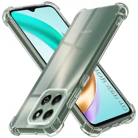   Techsuit - Shockproof Átlátszó Ütésálló Szilikon tok - Honor X6b - Átlátszó