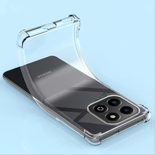 Techsuit - Shockproof Átlátszó Ütésálló Szilikon tok - Honor X6b - Átlátszó