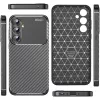 Techsuit - CarbonFiber szilikon tok - Samsung Galaxy A16 4G / A16 5G - Fekete