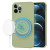 Techsuit - SoftFlex MagSafe tok - iPhone 12 Pro Max - Matcha zöld