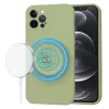 Techsuit - SoftFlex MagSafe tok - iPhone 12 Pro - Matcha zöld