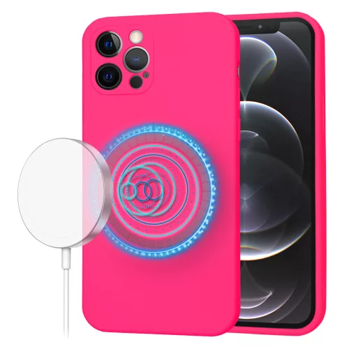 Techsuit - SoftFlex MagSafe tok - iPhone 12 Pro - Pink