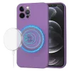 Techsuit - SoftFlex MagSafe tok - iPhone 12 Pro - Lila