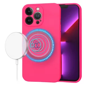 Techsuit - SoftFlex MagSafe tok - iPhone 13 Pro - Pink