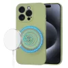 Techsuit - SoftFlex MagSafe tok - iPhone 15 Pro - Matcha zöld