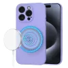 Techsuit - SoftFlex MagSafe tok - iPhone 15 Pro - Világoslila
