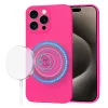 Techsuit - SoftFlex MagSafe tok - iPhone 15 Pro Max - Pink