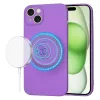 Techsuit - SoftFlex MagSafe tok - iPhone 15 Plus - Lila