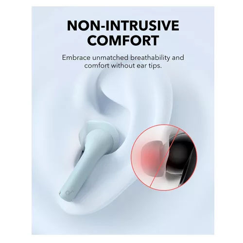 Anker - Vezeték nélküli fülhallgató SoundCore K20i (A3994G31) - Bluetooth 5.3, Dupla Mikrofon, Zajszűrő, IPX5 - Kék