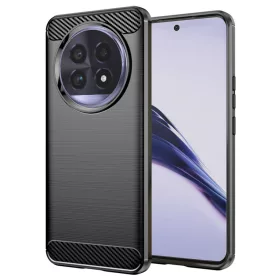   Techsuit - Carbon szilikon tok - Realme 13 Pro / 13 Pro+ - Fekete