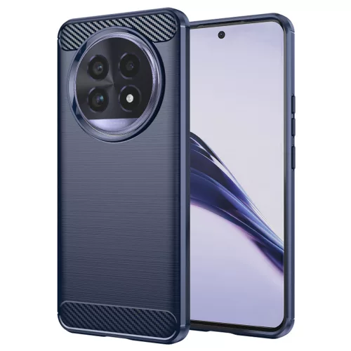 Techsuit - Carbon szilikon tok - Realme 13 Pro / 13 Pro+ - Kék
