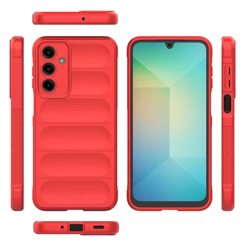 Techsuit - Magic Shield tok - Samsung Galaxy A16 4G / A16 5G - Piros