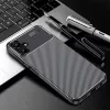 Techsuit - CarbonFiber szilikon tok - Samsung Galaxy A06 4G - Fekete