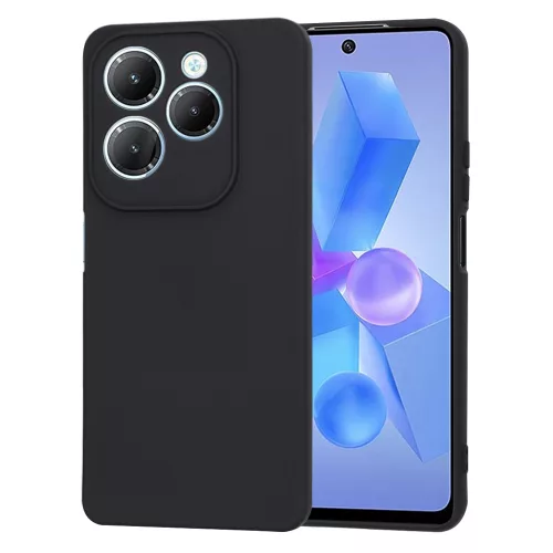 Techsuit - SoftFlex szilikon tok - Infinix Hot 40 / 40 Pro - Fekete