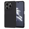 Techsuit - SoftFlex szilikon tok - Tecno Spark 20 Pro - Fekete
