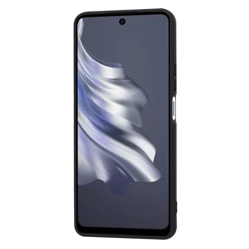 Techsuit - SoftFlex szilikon tok - Tecno Spark 20 Pro - Fekete