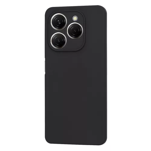 Techsuit - SoftFlex szilikon tok - Tecno Spark 20 Pro - Fekete
